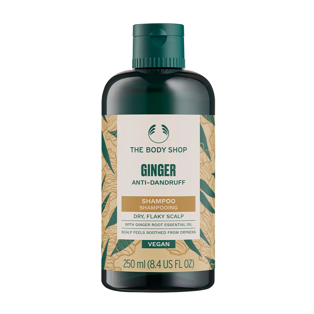【THE BODY SHOP 美體小舖】薑根鏗活調理洗髮精-250ML