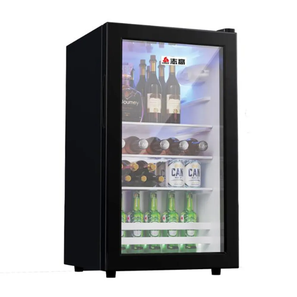【SongSH】（58L）冰箱冷藏櫃展示櫃紅酒櫃家用商用透明玻璃門飲料冷藏(冰箱/冷藏櫃/展示櫃)