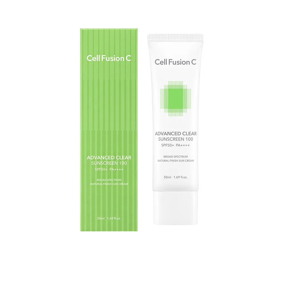 【Cell Fusion C】秀膚生 控油潤色防曬霜 50ML SPF50+ PA+++(#油痘肌專用 #混合性防曬 #潤色防曬)