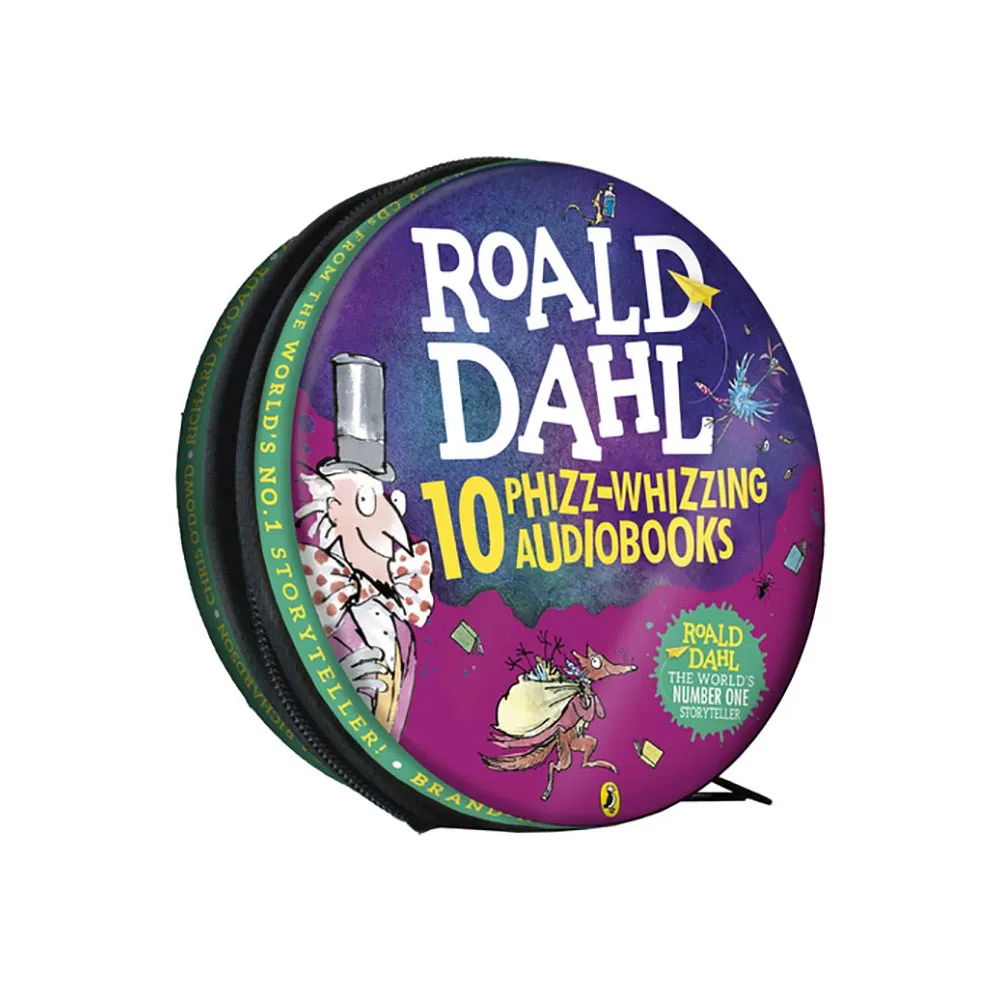 Roald Dahl Audio Tin （10 Phizz-Whizzing Audio Books）（29張CD 附