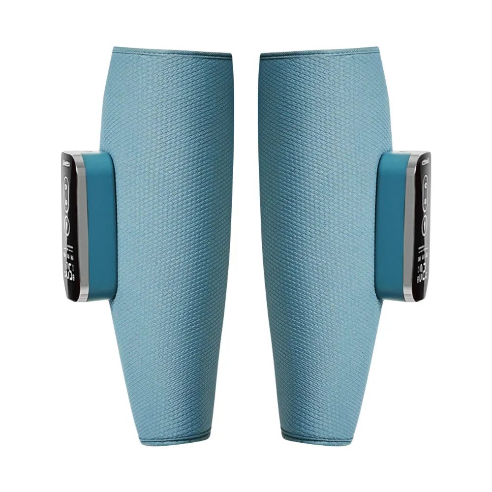 【KEEPFIT】三代小腿部按摩器-2入組(3檔美腿舒揉按摩+熱敷 真人語音播報)