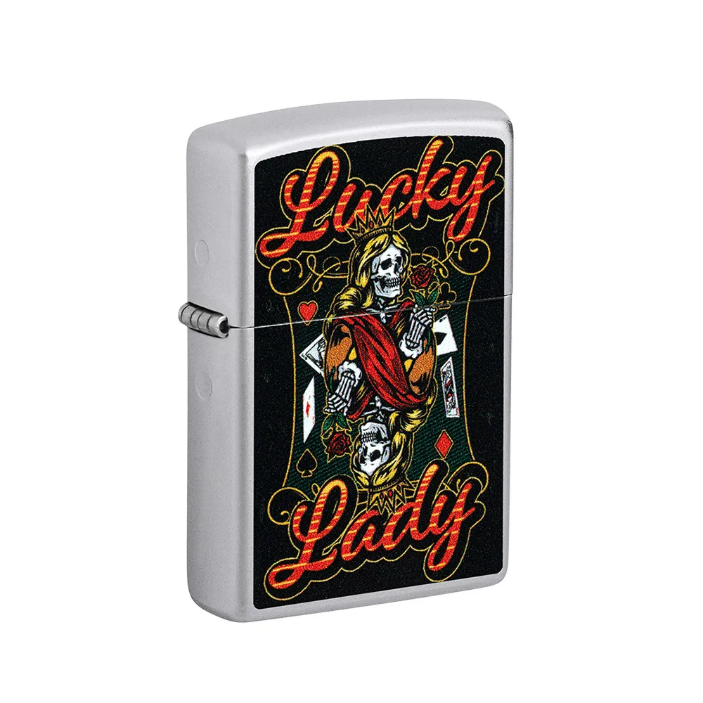 【Zippo】2025年骷髏皇后防風打火機(美國防風打火機)