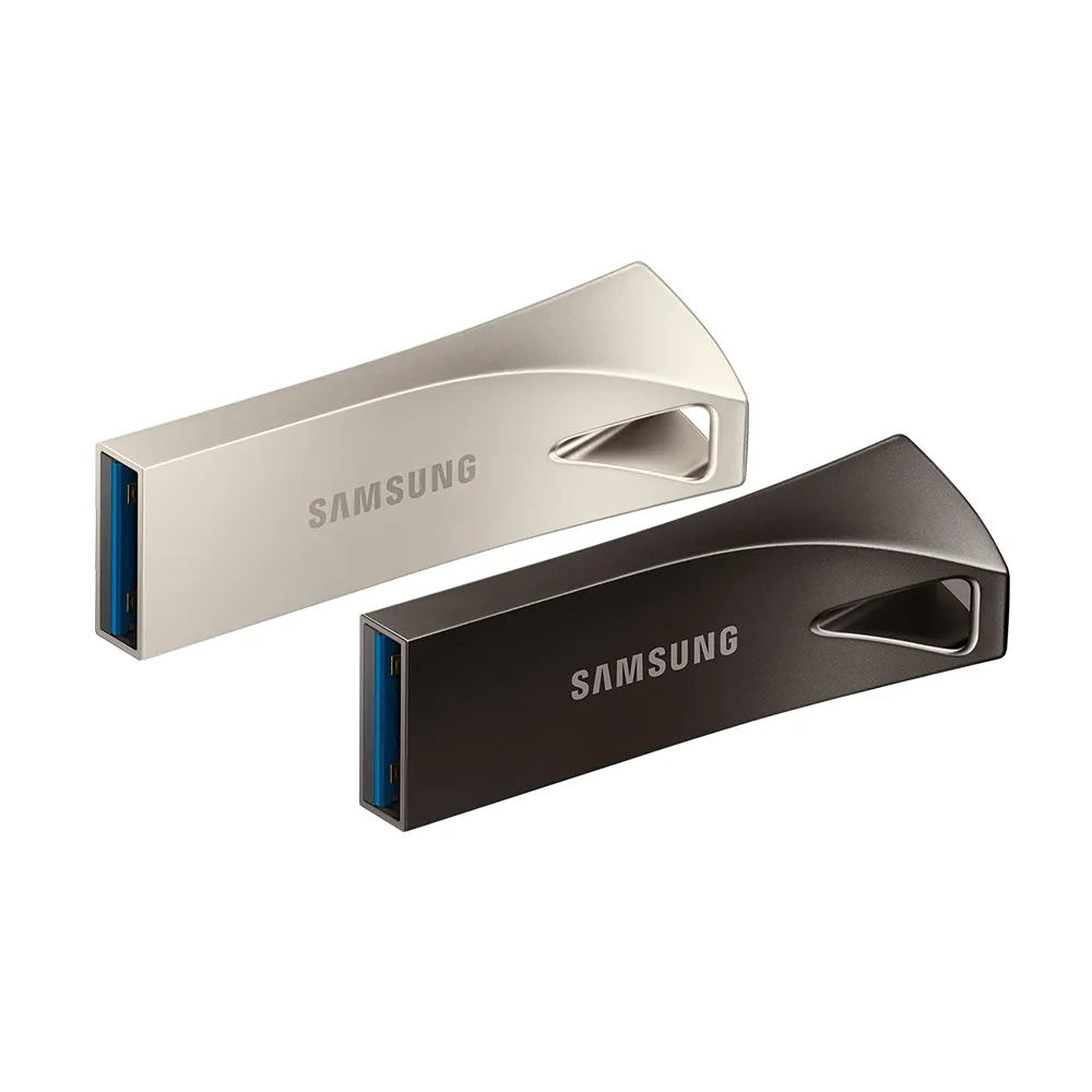 【Samsung 三星】BAR Plus USB 3.2 512GB 隨身碟(香檳銀/深空灰)