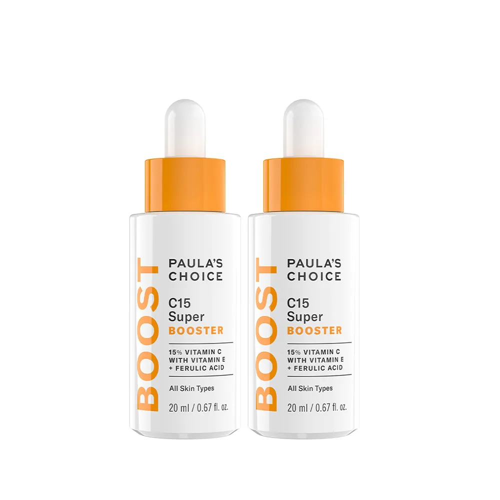 即期品【Paulas Choice 寶拉珍選】C15縮時亮白抗氧精萃20ml 2入組
