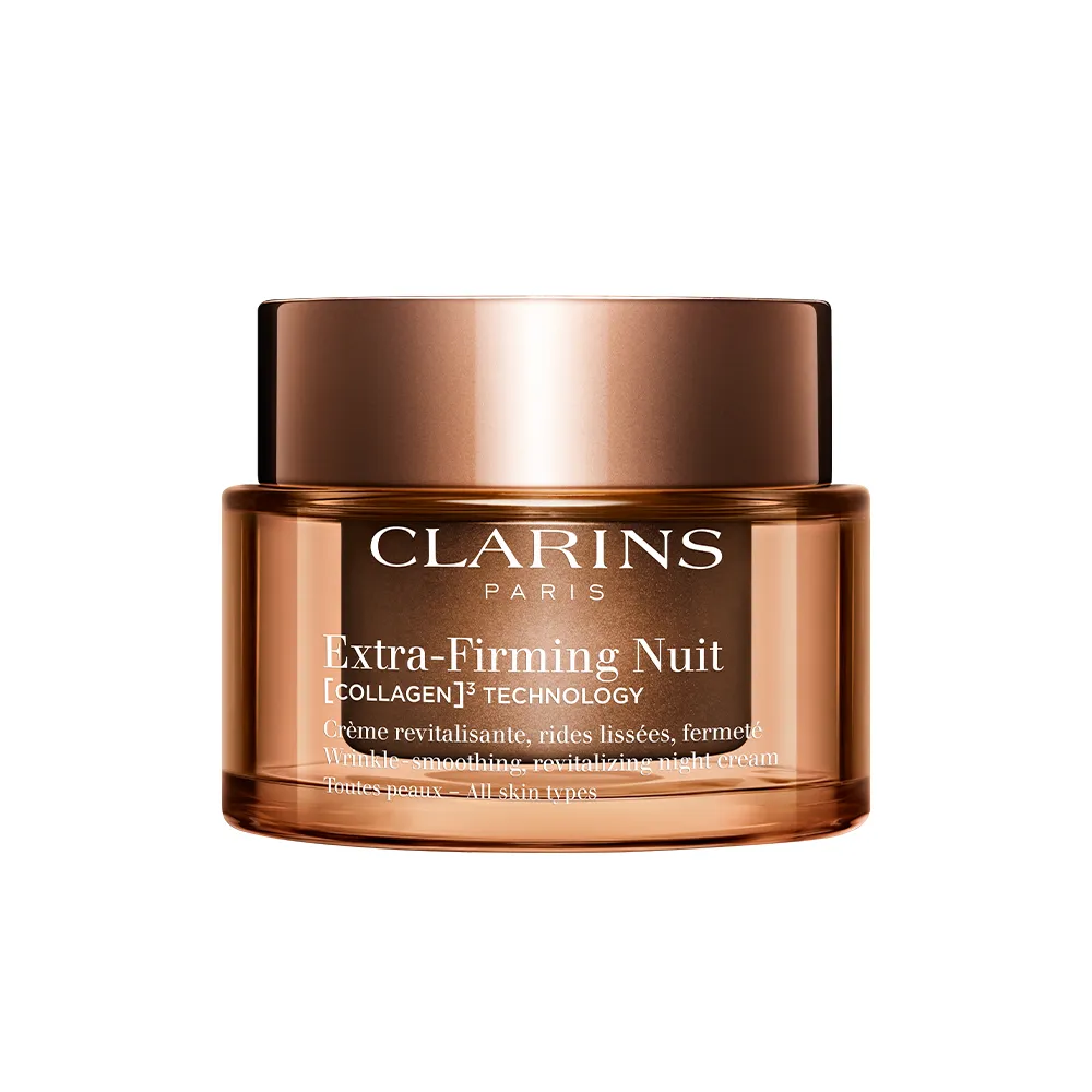 【CLARINS 克蘭詩】全新升級 煥顏緊緻膠原晚霜 50ml(彈簧膠原晚霜/膠原蛋白)