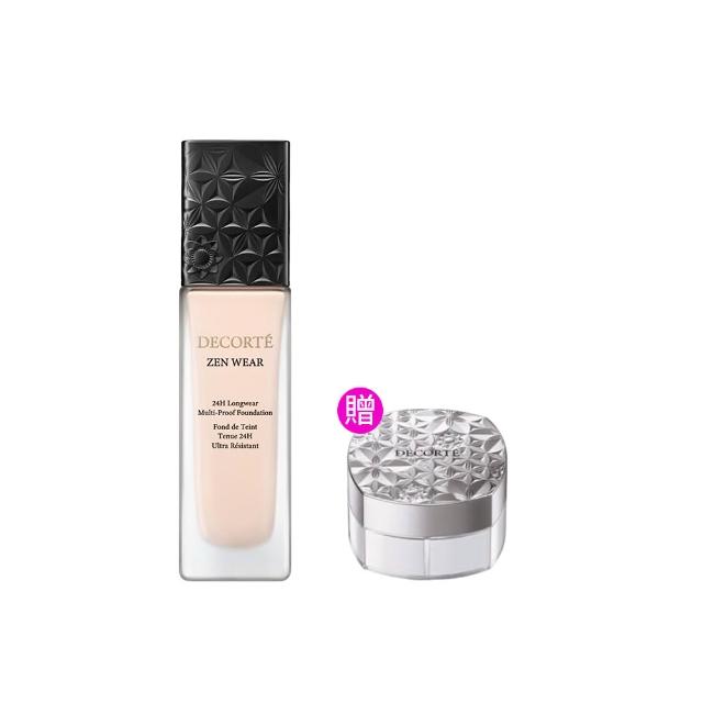 新品上市★熱銷補貨到【COSME DECORTE 黛珂】禪 微霧光持久粉底液30mL(14色可選)