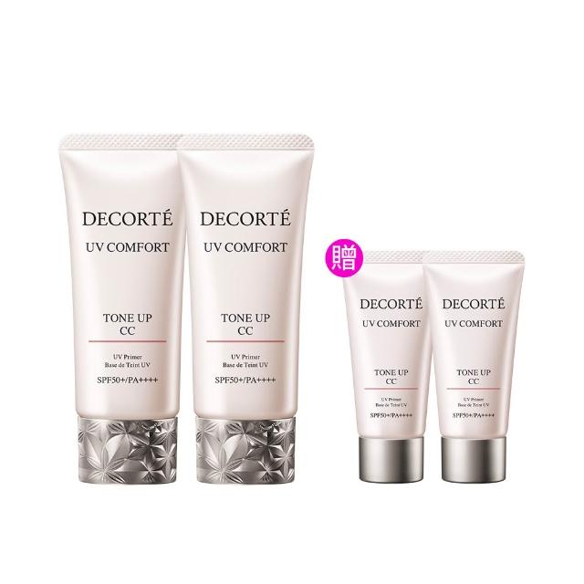 全新升級★【COSME DECORTE 黛珂】極效光無痕素顏霜30mL 二入組