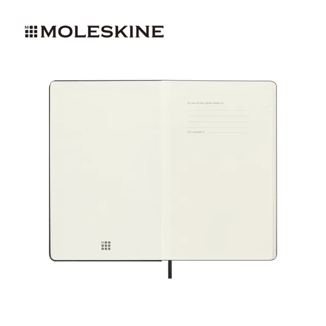 【MOLESKINE】2026-27 18個月週記硬皮手帳 - L型/黑
