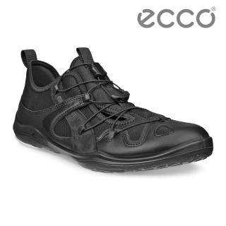 【ecco】Biom Lite TR W NRL聯名款 健步快速繫帶鏤空透氣戶外鞋 女鞋(彩色/黑色 84017351876)