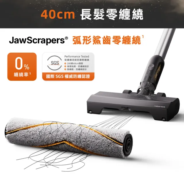 【Roborock 石頭科技】MOMO獨家旗艦款! H60 Hub Pro自動集塵抗敏吸塵器(170AW強力微米級/零纏繞/綠光/全能)