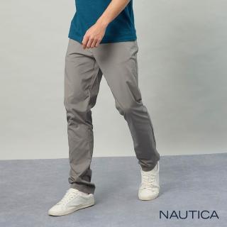 【NAUTICA】官方旗艦 男裝 COOLMAX品牌休閒長褲-灰色