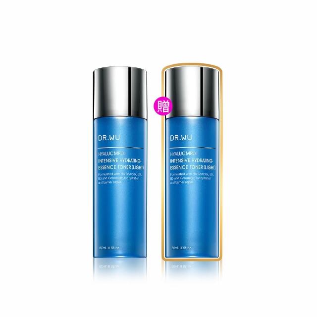 【DR.WU 達爾膚】玻尿酸保濕精華化妝水150ML(清爽型 2入組)