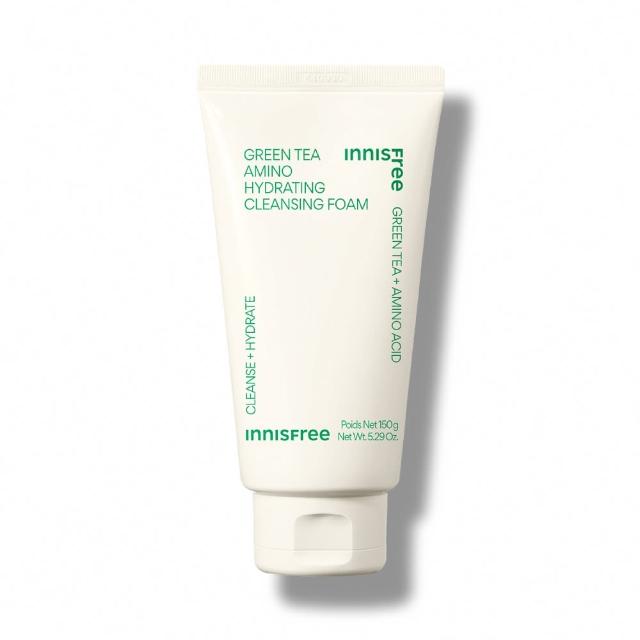 【innisfree】2件5折★綠茶保濕胺基酸潔面乳150g