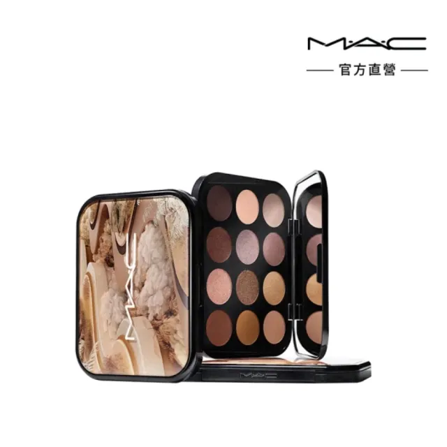 【M.A.C】十二色眼影盤(棉花糖般柔軟質地 X 保養成分呵護眼皮 X 業界首創配方技術)