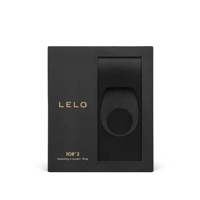 【LELO】TOR™ 2 陰莖震動環(黑)