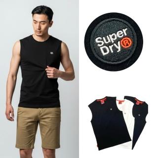 【Superdry】極度乾燥 背心 印度製 純棉 素色 有機棉 男女皆可 superdry(背心8380)