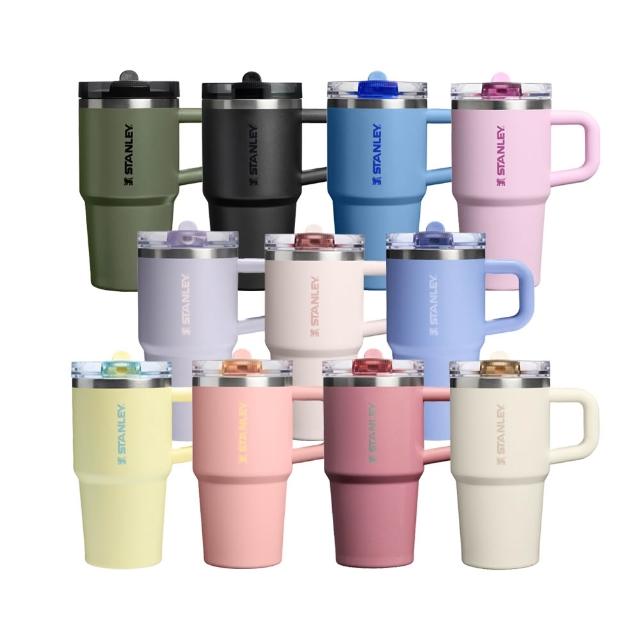 【STANLEY】官方直營 防漏吸管隨手杯 0.59L(全色系)