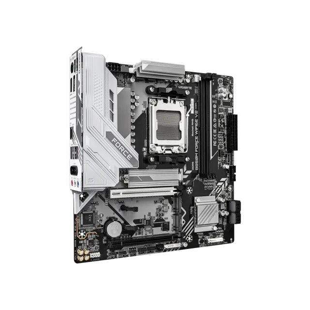 【技嘉】C+M組合★B850M FORCE WF6E V2 AMD主機板+AMD Ryzen R7-7800X3D CPU 處理器(工業包)
