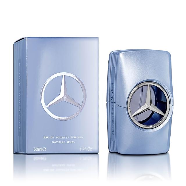 【Mercedes-Benz 賓士】天空藍調男性淡香水 50ml(專櫃公司貨)