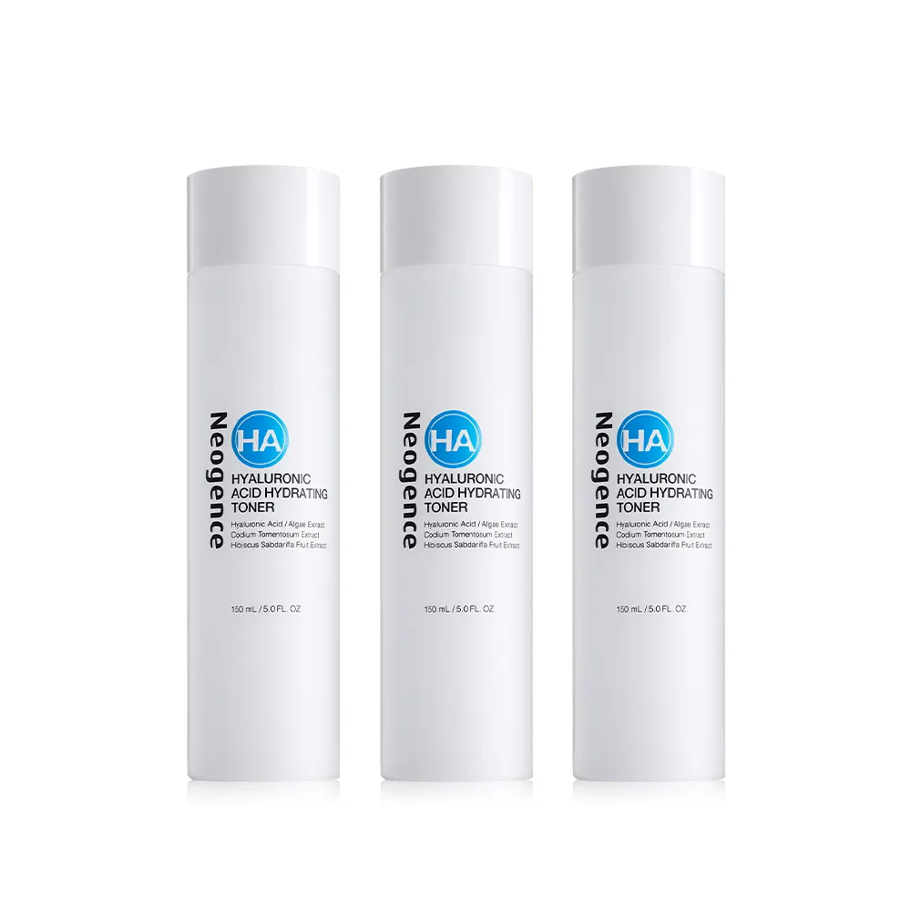 【Neogence 霓淨思】玻尿酸保濕水平衡精華化妝水150ml-3入