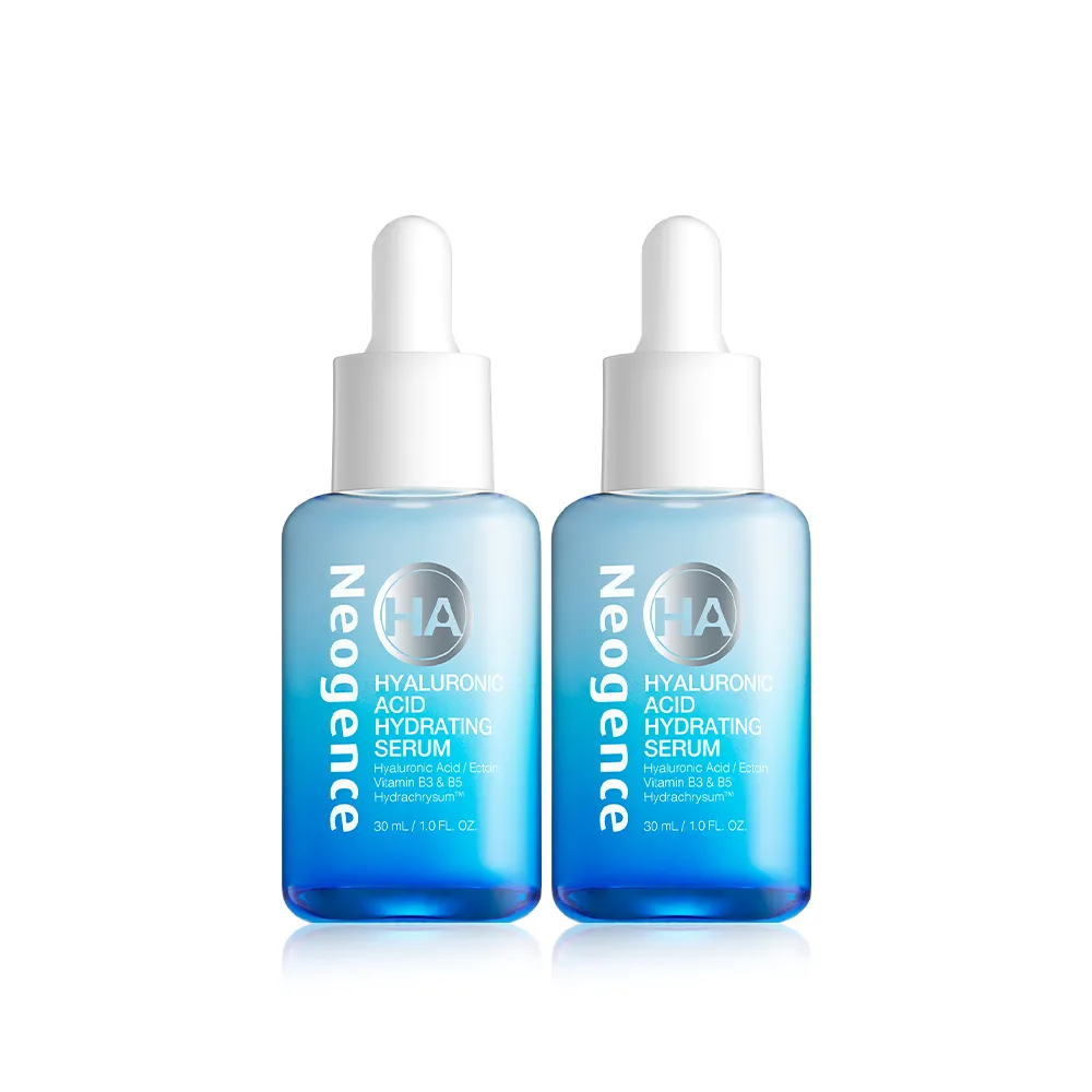 【Neogence 霓淨思】玻尿酸保濕水平衡賦能精華30ml-2入