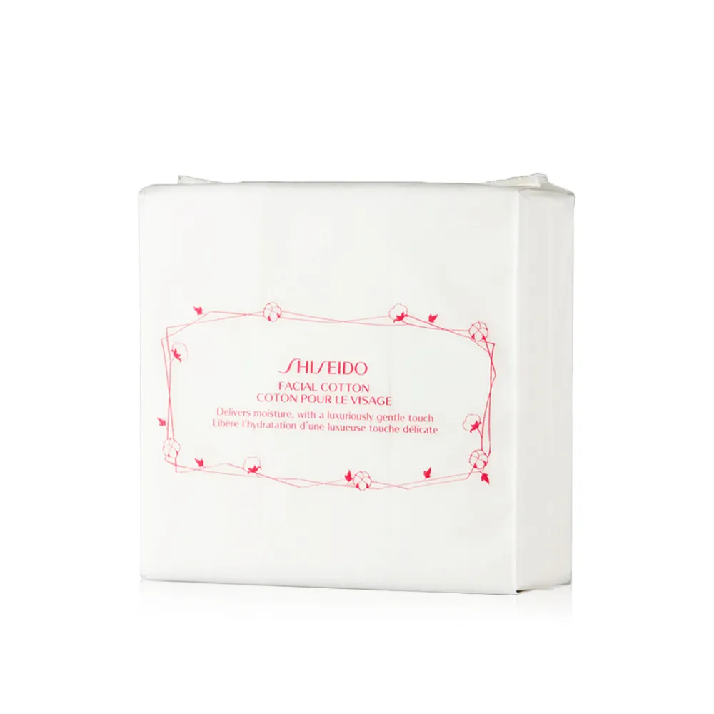 【SHISEIDO 資生堂國際櫃】輕柔感化粧棉 165片(化妝棉)