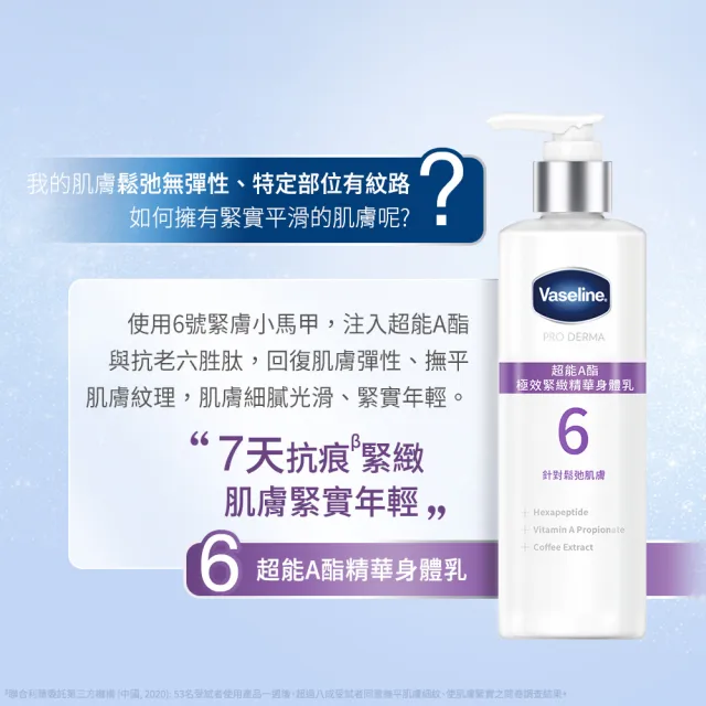 【Vaseline 凡士林】官方直營 全能精華身體乳250mlx3入(菸鹼醯胺/玻尿酸/果酸精華 身體乳液)