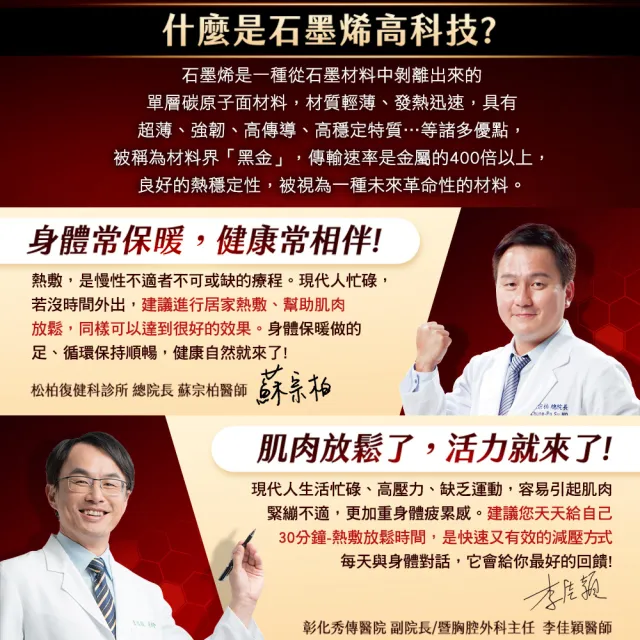 【funcare 船井生醫】石墨烯熱敷帶+純淨魚油60入(促進循環x消除疲勞)