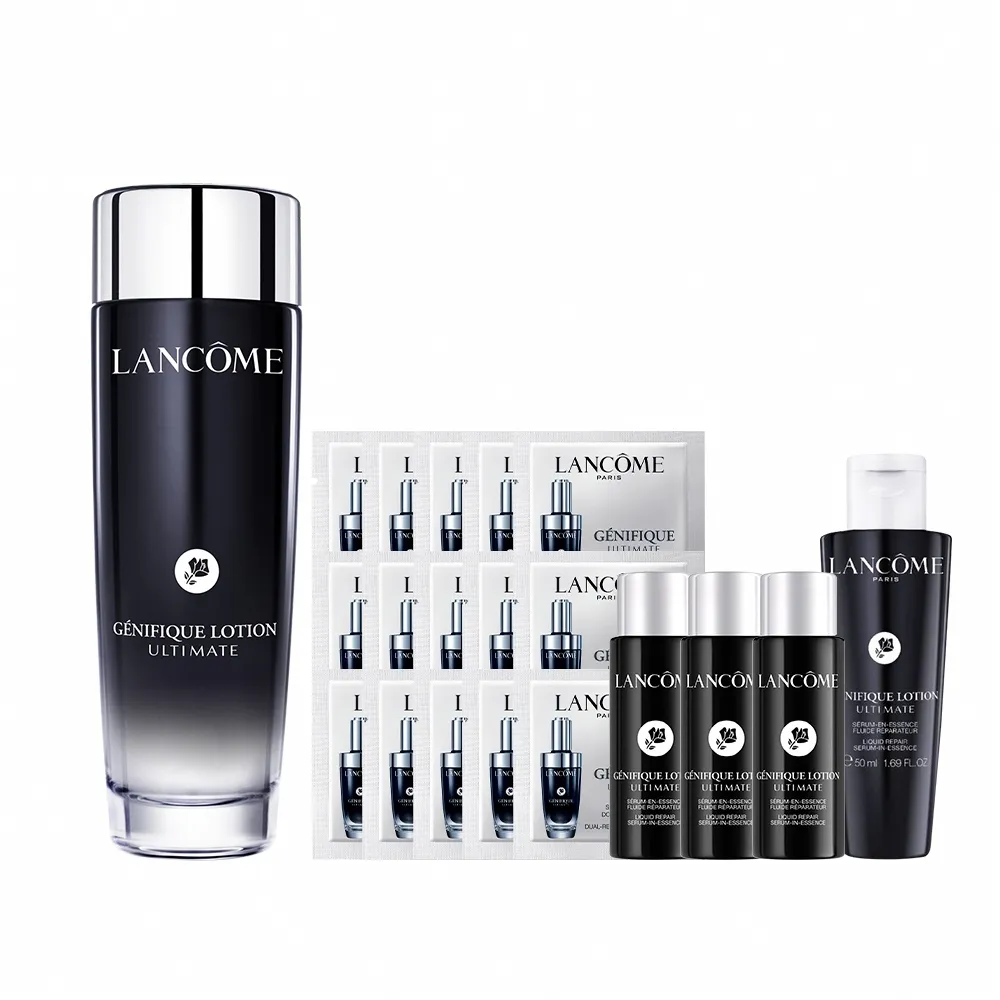 【LANCOME 蘭蔻】官方直營 超極限肌因精華露 150ML(LANCOME/小黑水/精華水/膠原/化妝水)