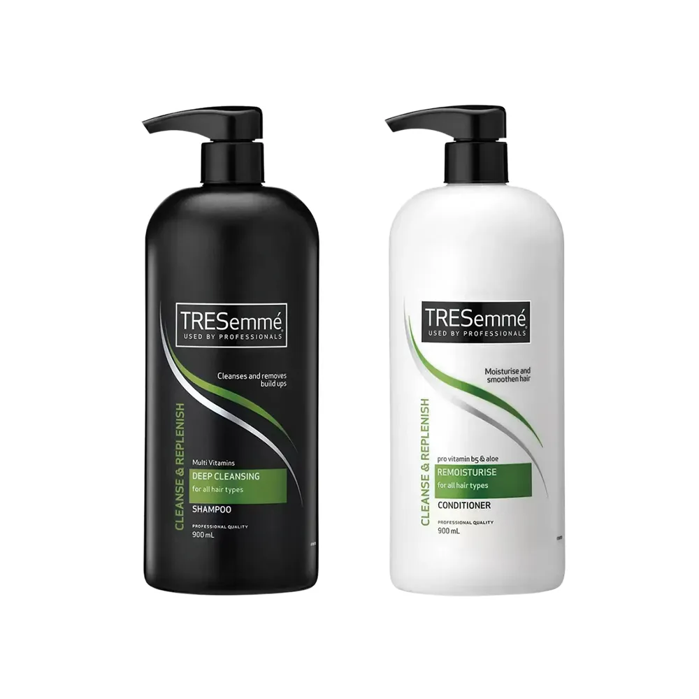 【TRESemme】澳洲深層洗髮精、蘆薈護髮乳多款任選(900毫升/瓶)
