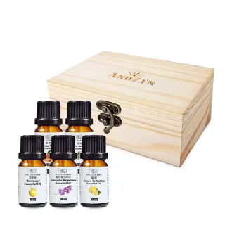 【ANDZEN】安得仁 單方純精油10ml+擴香木盒(精油風味任選)