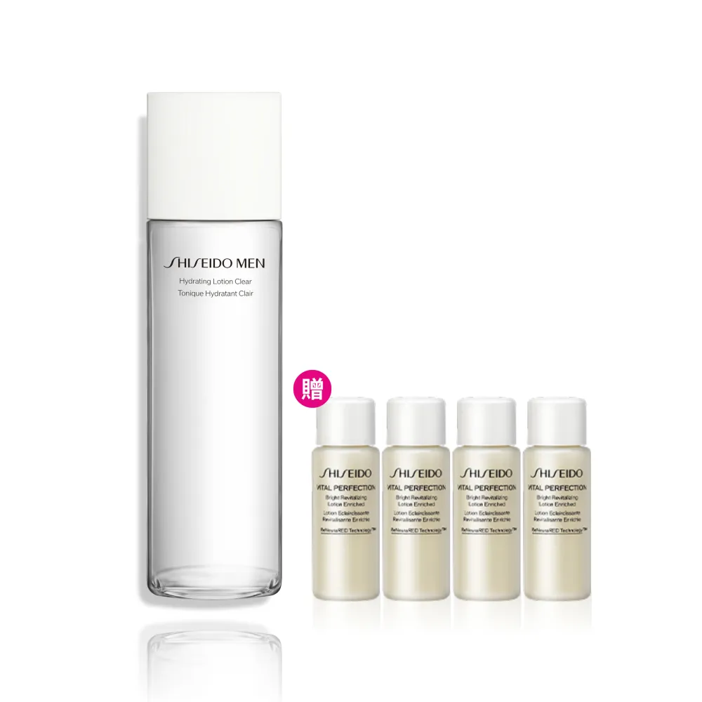 【SHISEIDO 資生堂國際櫃】男人極致保濕調理露150mL(保濕/化妝水/男性保養)