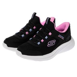 【SKECHERS】女童系列 女童鞋 運動鞋 瞬穿舒適科技 BOUNDER PRO (303690LBLK)