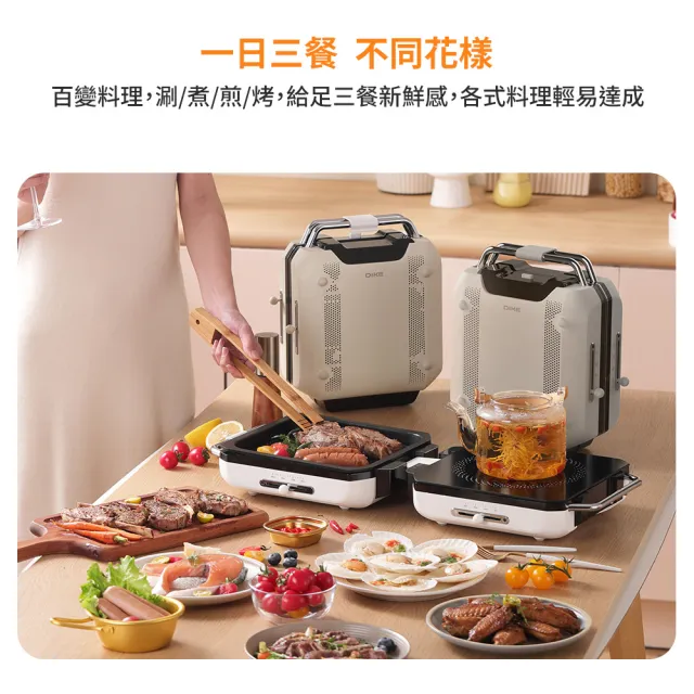 【DIKE】HKE630 多功能折疊料理機