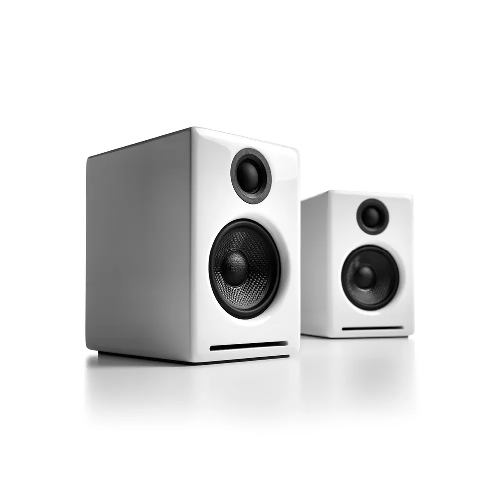 【Audioengine】A2+ 2025升級版 主動式立體聲藍牙書架喇叭(白)