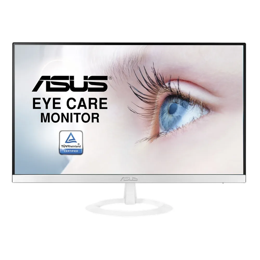 【ASUS 華碩】VZ249HE-W 24型 Full HD IPS 廣視角TUV護眼螢幕
