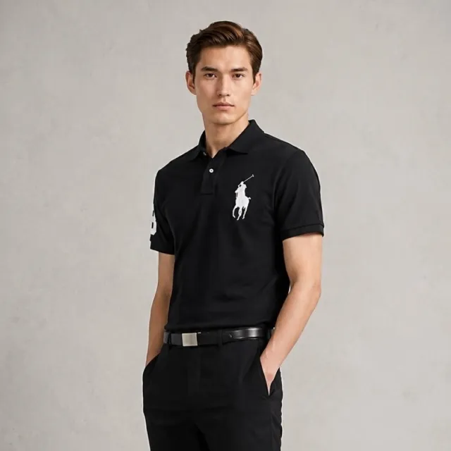 【RALPH LAUREN】POLO大馬刺繡網眼polo衫 (RL POLO)