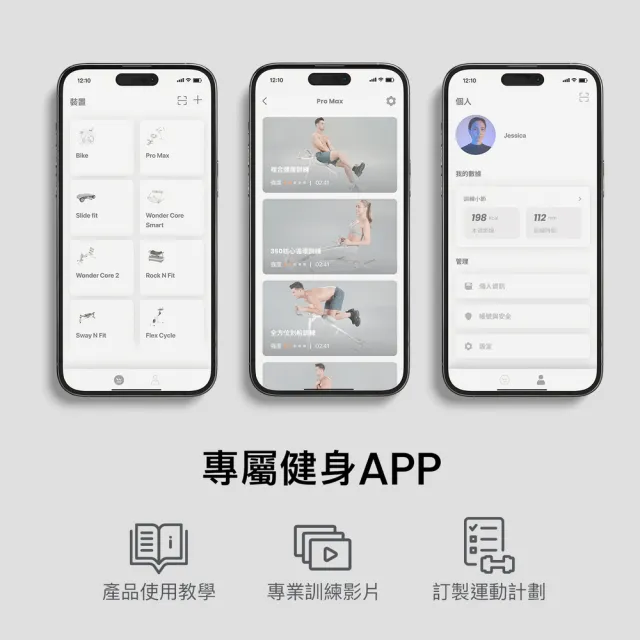 【Wonder Core】Slide Fit 健身滑板-綠(健腹輪/捲腹器)