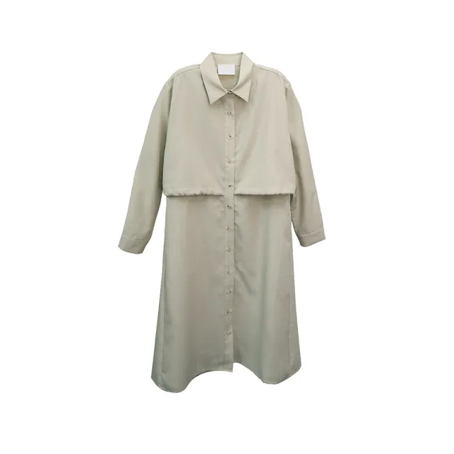 【giordano ladies】26SS 襯衫式洋裝(02376013)