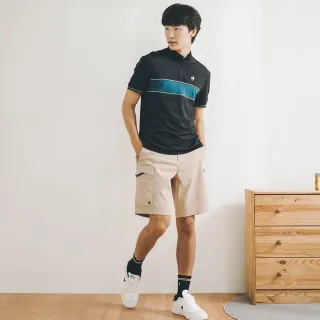 【LE COQ SPORTIF 公雞】平織休閒短褲 男款 3色 LWX81381