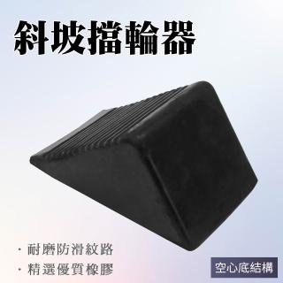 停車車擋 兩入 三角車輪擋 倒車車檔 止輪塊 坡道停車 貨車輪擋 停車止退器 防滑器 208-VS60