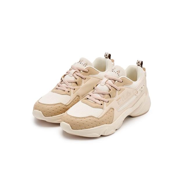 【FILA】HIDDEN TAPE 12 女運動鞋-奶茶(5-C329A-717)