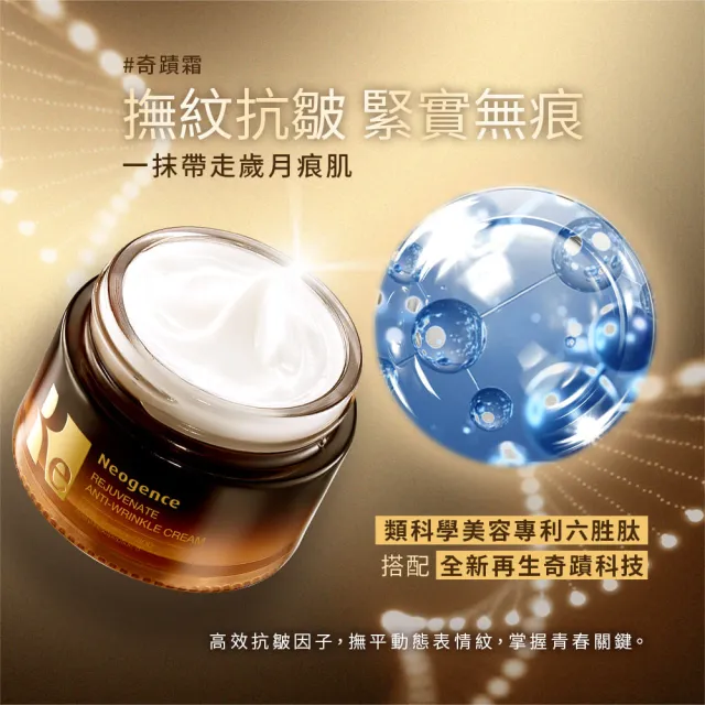 【Neogence 霓淨思】再生奇蹟撫紋霜50ml(外泌體/PDRN)-2入