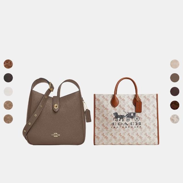 【COACH】蔻馳官方直營 HADLEY/ CITY/ ETTA/ MOLLIE/ ACE 多用途斜背包 水桶包 托特包-多款任選