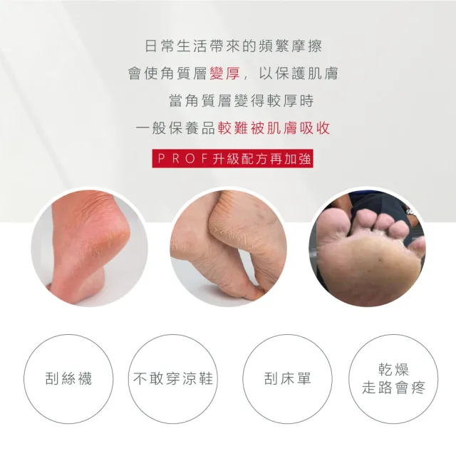 【Moraz 茉娜姿】足部修護霜100ml(專業版PROF)