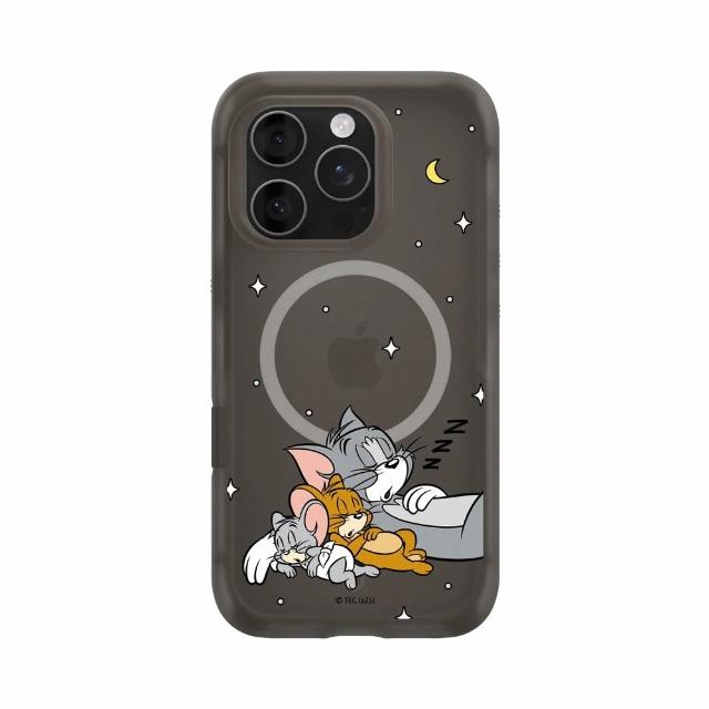 【RHINOSHIELD 犀牛盾】iPhone 17系列 AirX MagSafe兼容氣墊磁吸防摔手機殼/睡覺好夥伴(湯姆貓與傑利鼠)