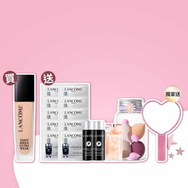 【LANCOME 蘭蔻】零粉感超持久粉底30ml(官方直營/零粉感/持妝/防水/不脫妝/粉底液)