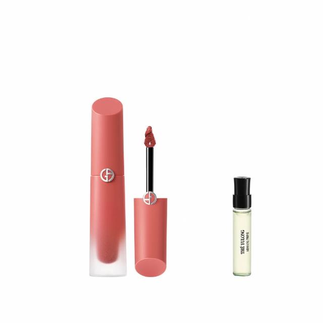 【ARMANI 亞曼尼】官方直營 奢華絲緞訂製水唇釉 威尼斯限定版 4ml(唇彩/唇釉/限定版/GA