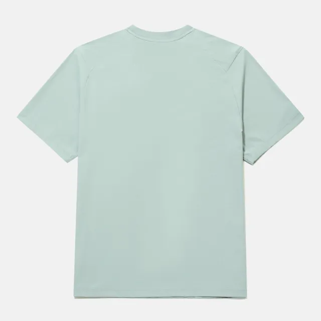 【DESCENTE】短袖上衣 男 快排 MEN AIR-STRETCH POCKET SHORT SLEEVE T-SHIRTS 淺綠 SR221DTS41-MINT
