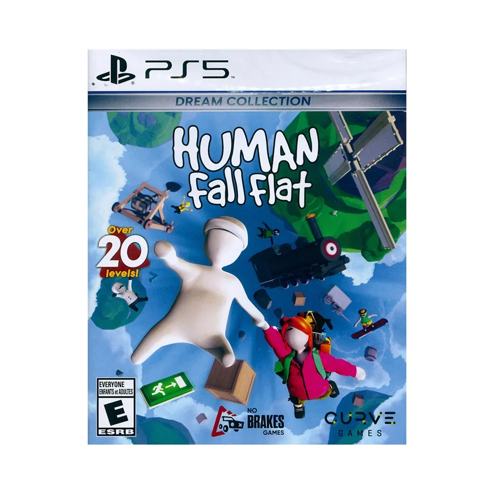 【SONY 索尼】PS5 人類:一敗塗地夢想集 Human Fall Flat 人類 : 跌落夢境夢想集(中英日文美版)